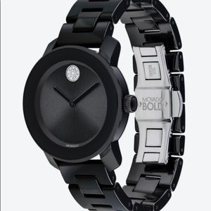 Movado Watch W Crystals